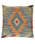 Handcrafted Tribal Carpet Accent 1.3x1.3 ft