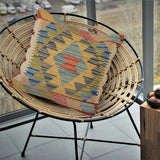 Artisan Loomed Carpet Pillow 1.4x1.4 ft