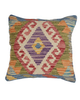 Handloom Wool Carpet Cushion 1.3x1.4 ft