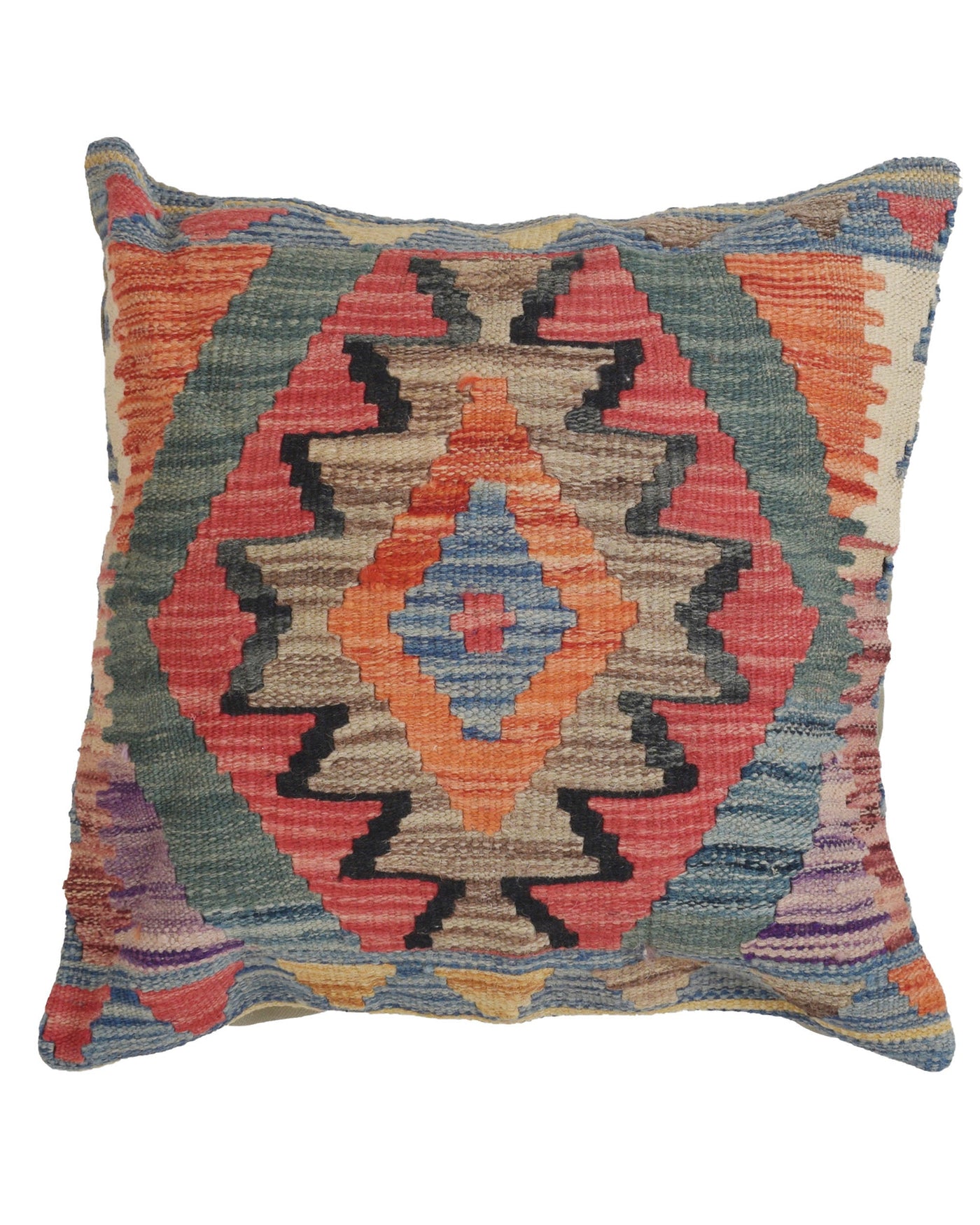 Afghan Loom Art Cushion 1.4x1.4 ft