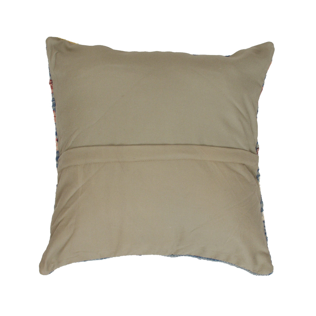 Afghan Loom Art Cushion 1.4x1.4 ft
