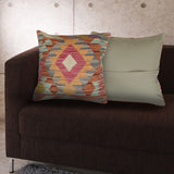 Rustic Handwoven Cushion Decor 1.4x1.4 ft