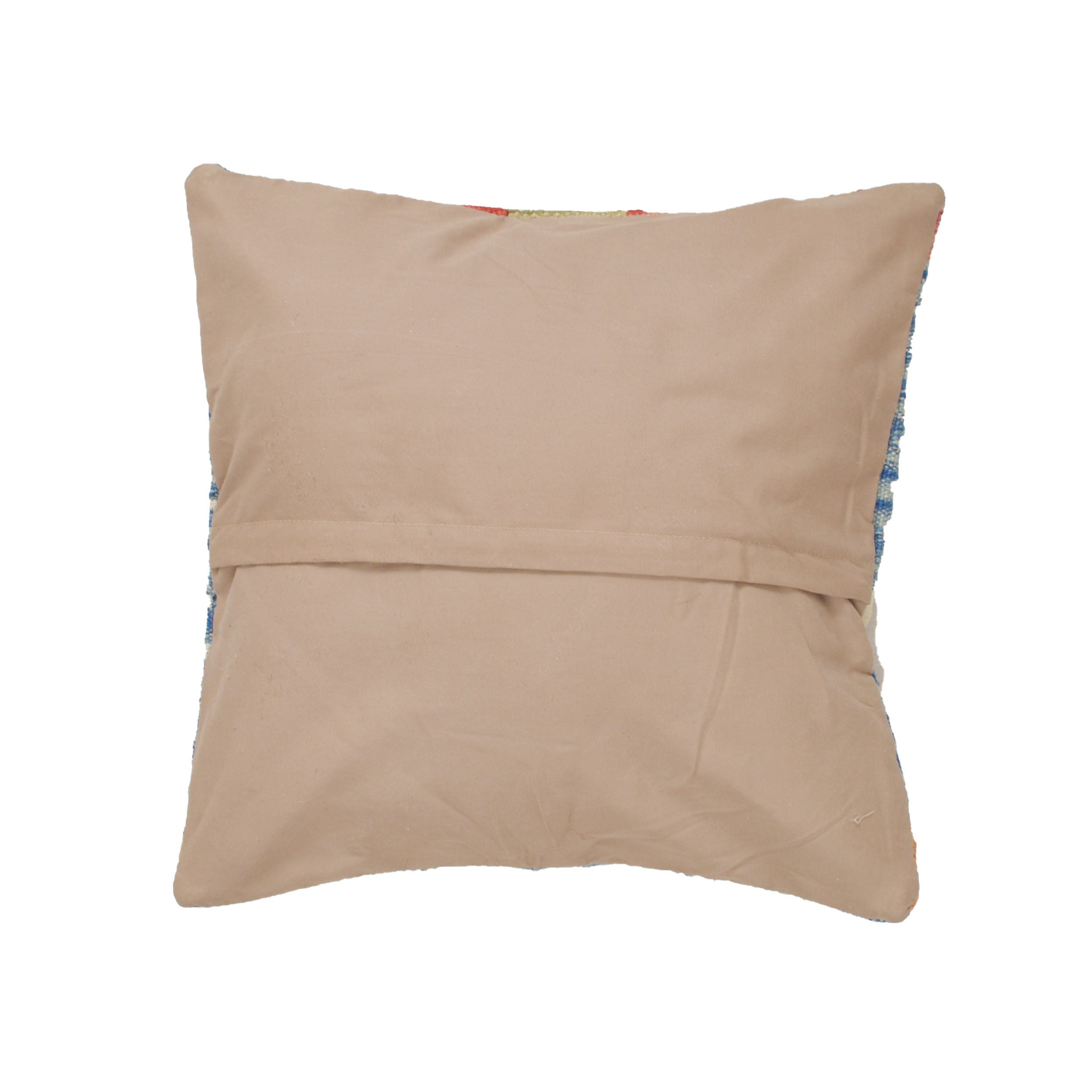 Ethnic Wool Accent Pillow 1.3x1.3 ft