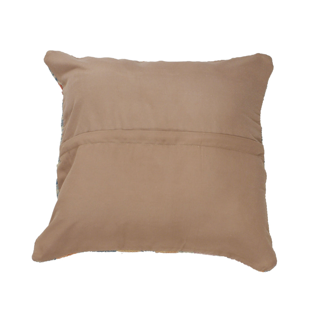Loomed Tribal Textile Cushion 1.3x1.3 ft
