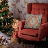 Wool Crafted Carpet Cushion 1.4x1.4 ft