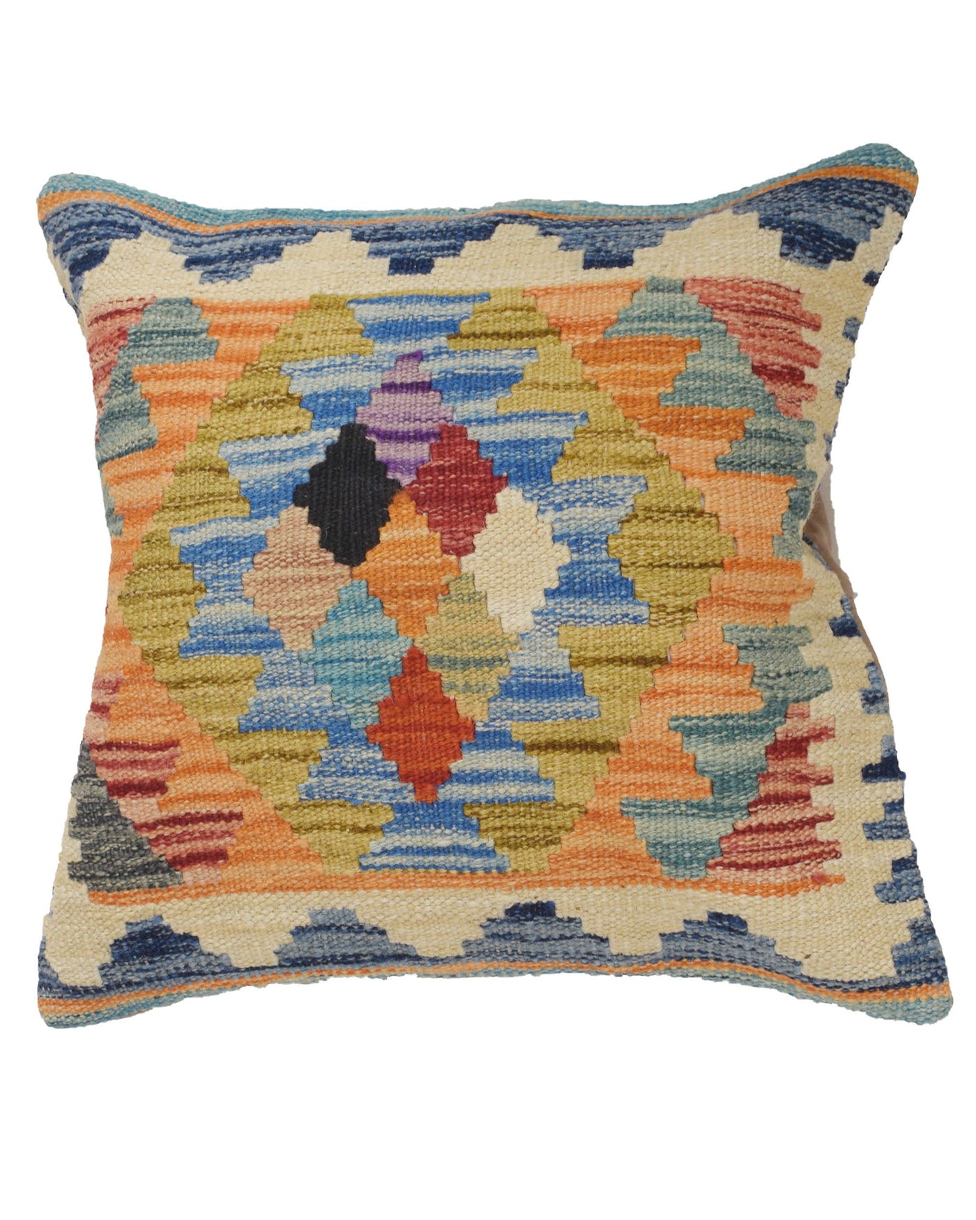 Luxury Handwoven Carpet Cushion 1.4x1.4 ft
