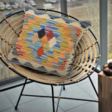Luxury Handwoven Carpet Cushion 1.4x1.4 ft