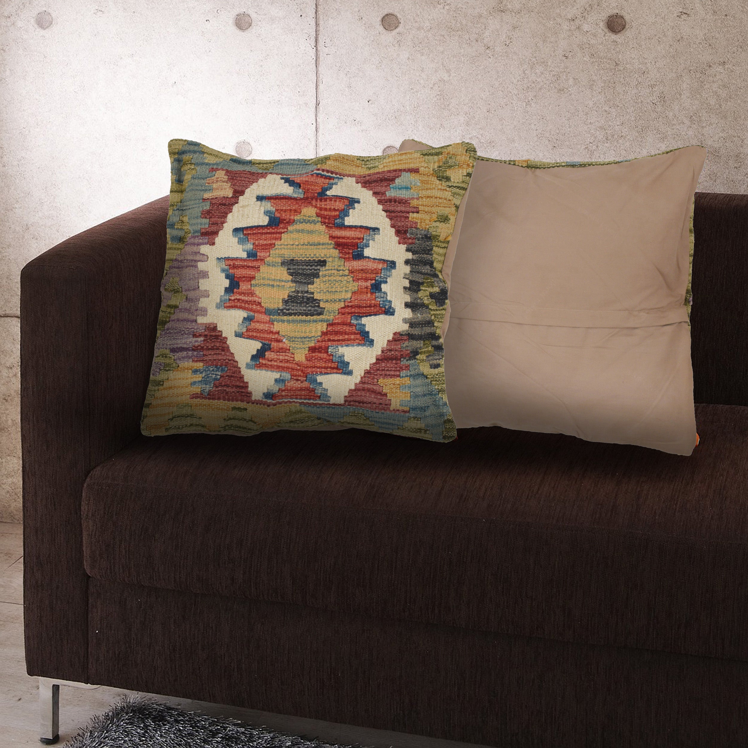 Artisan Carpet Textile Cushion 1.4x1.3 ft