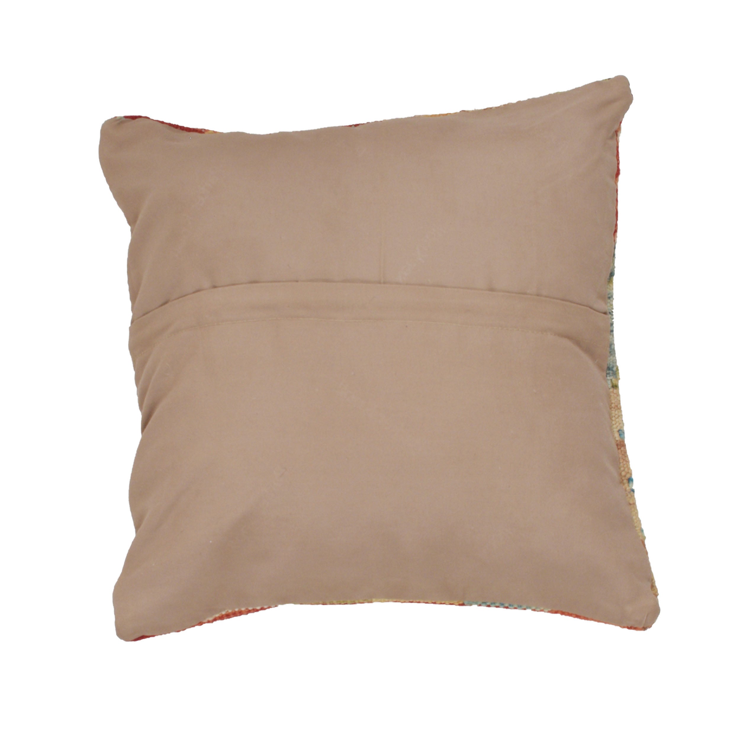 Ethnic Handwoven Wool Cushion 1.1x1.1 ft