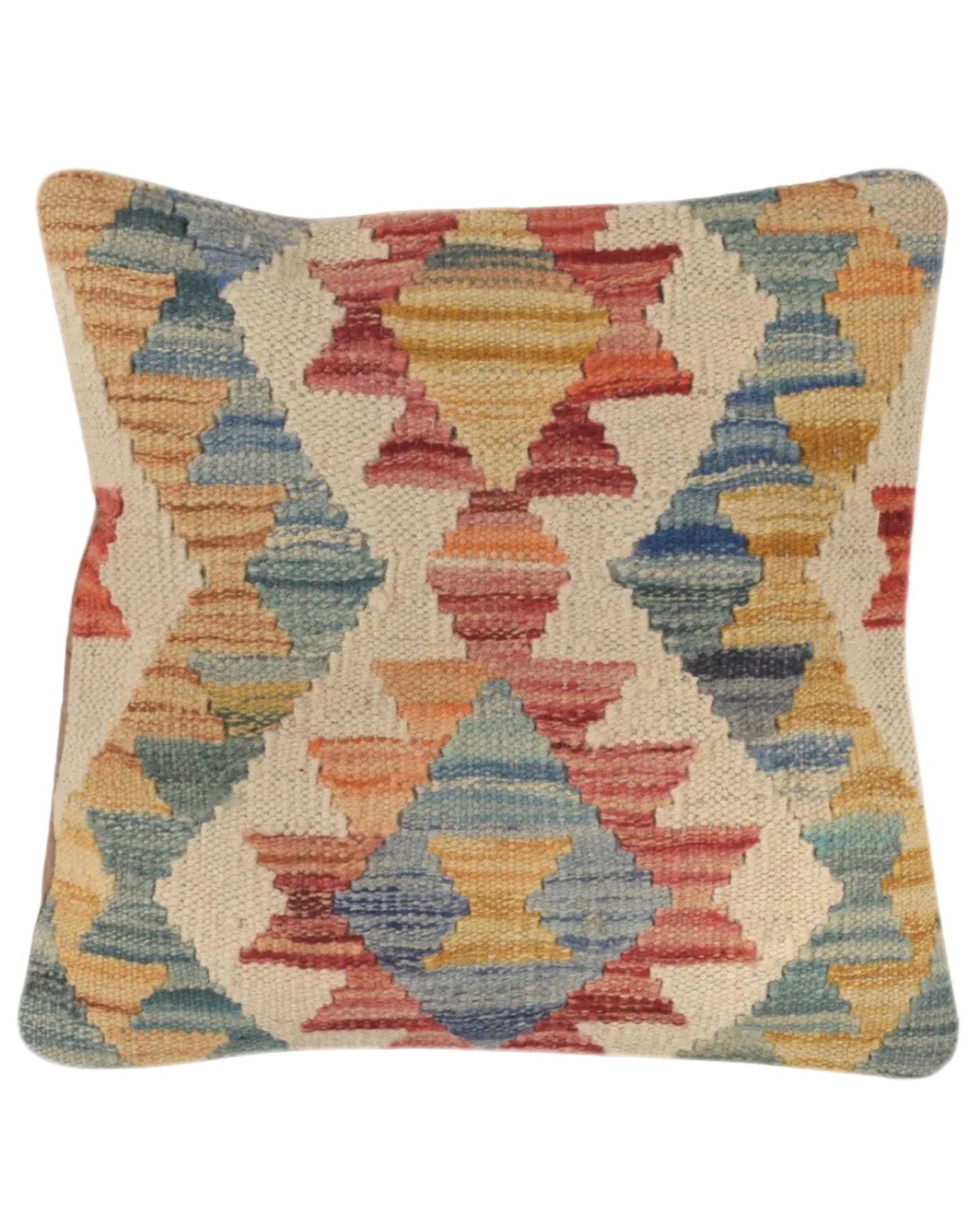 Handcrafted Nomad Carpet Pillow 1.1x1.1 ft