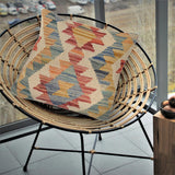 Handcrafted Nomad Carpet Pillow 1.1x1.1 ft