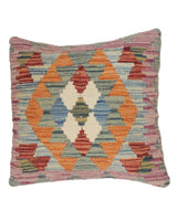 Woven Afghan Carpet Pillow 1.2x1.3 ft