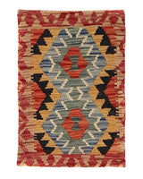 Vintage Carpet Textile Pillow 2x1.3 ft
