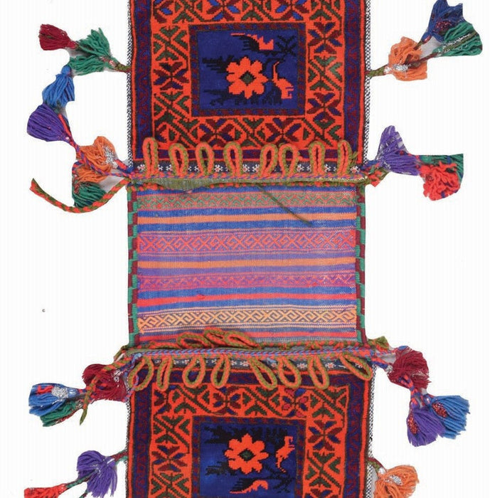 Home Décor,  Afghan, Saddle Bag, Traditional Rug,