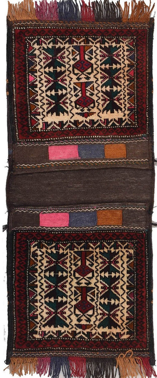 Hand-Knotted, Home Décor,  Afghan, Saddle Bag, 