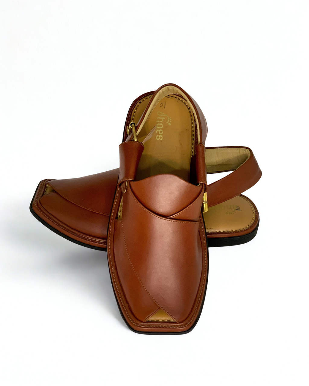 Royal Waterproof Leather Pashtun Chappal