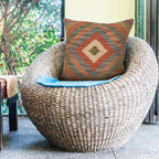 Tribal Wool Home Decor Pillow 1.5x1.5 ft