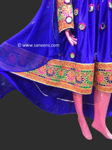 Afghan Bridesmaid High low style Dress