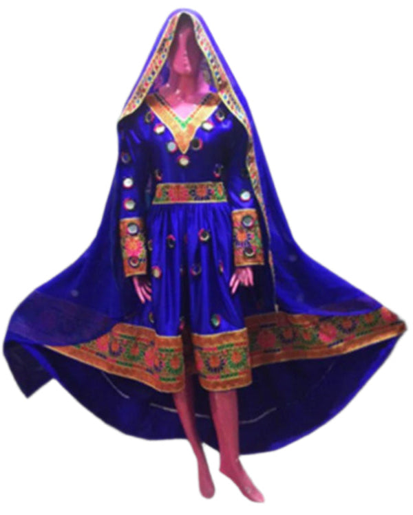 Afghan Bridesmaid High low style Dress
