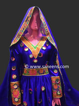 Afghan Bridesmaid High low style Dress