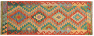 Afghan handcrafted rug, Afghan tribal design rug, handmade Afghan runner, Afghan rug hallway
