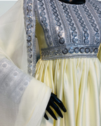 Hand-Embroidered Bridal Dress
