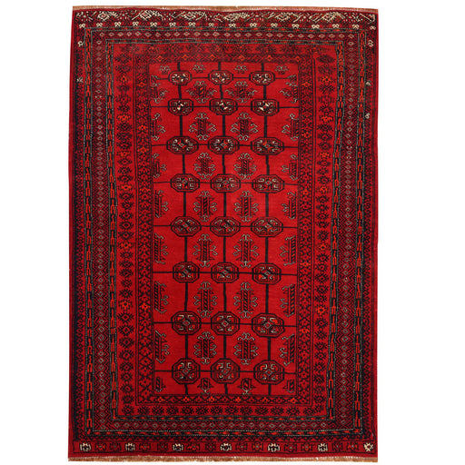 Authentic Bokhara rug, Jhaldar wool rug, 