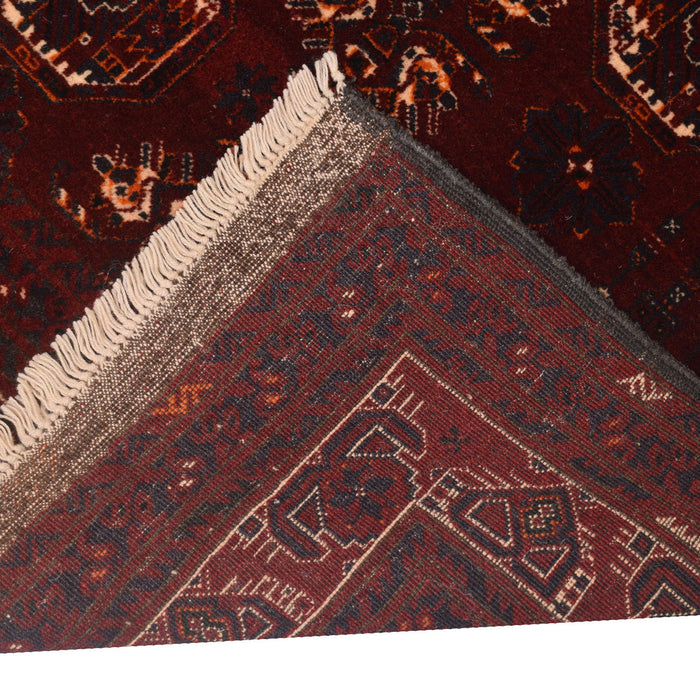 heritage Bokhara rug, artisan-made rug, Afghan
