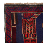 Handwoven Afghan Prayer Mat 4.5x2.9 ft