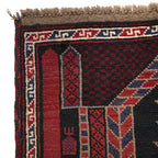 Artisan Crafted Prayer Rug 4.9x2.7 ft