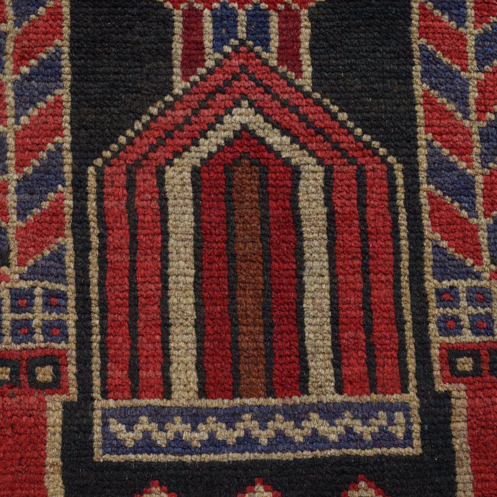 Artisan Crafted Prayer Rug 4.9x2.7 ft