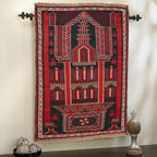 Artisan Crafted Prayer Rug 4.9x2.7 ft