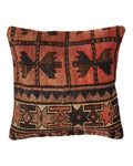 Rustic Carpet Textile Pillow 1.6x1.6 ft