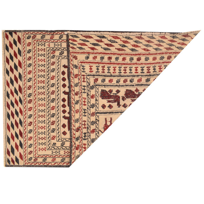hand knotted kilims, Afghan artisan tradition, 