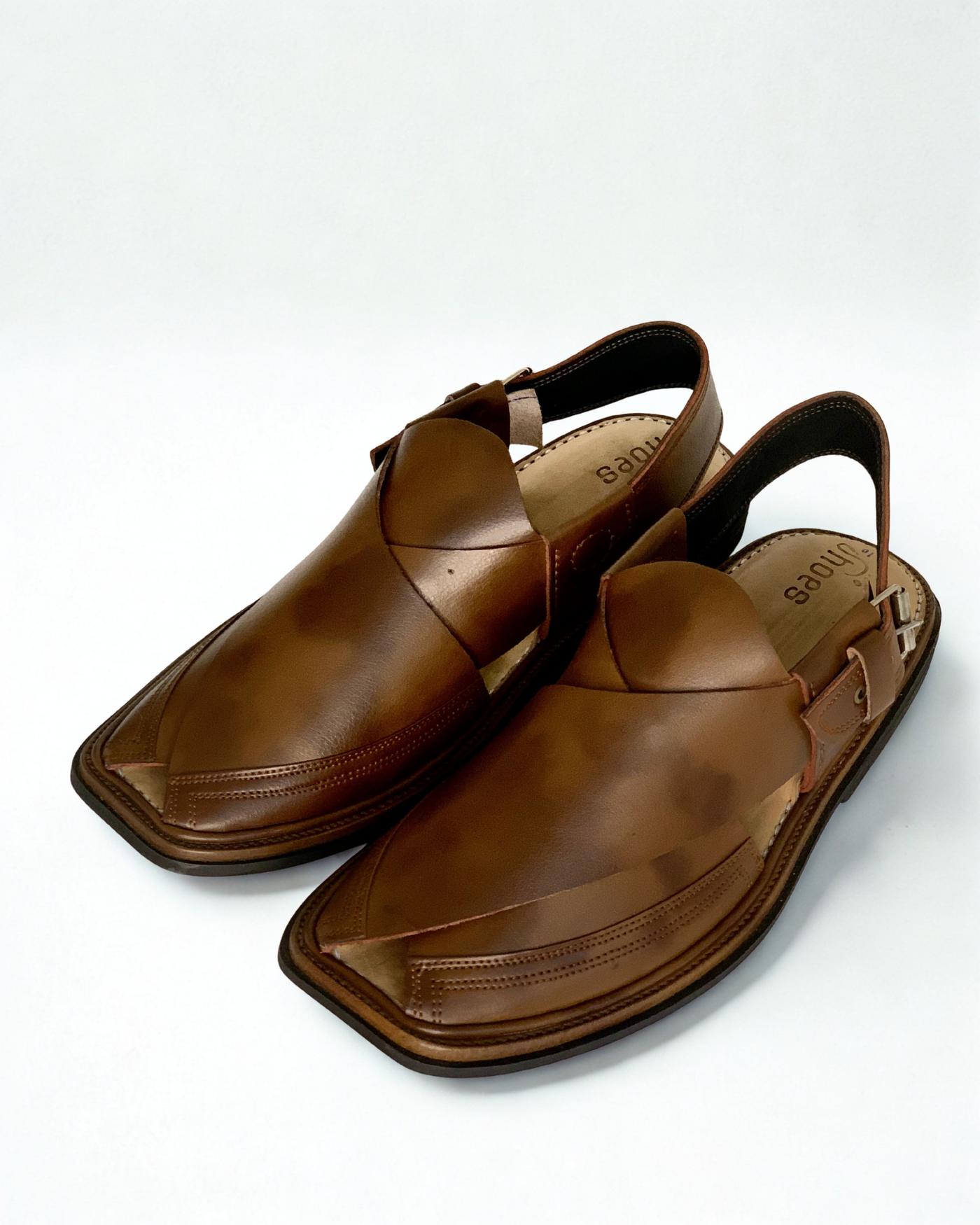 Handmade Leather Peshawari Chappal