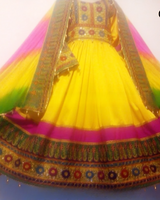 Embroidered Kuchi Traditional Bridal Dress