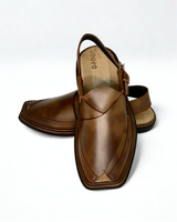 Handmade Leather Peshawari Chappal