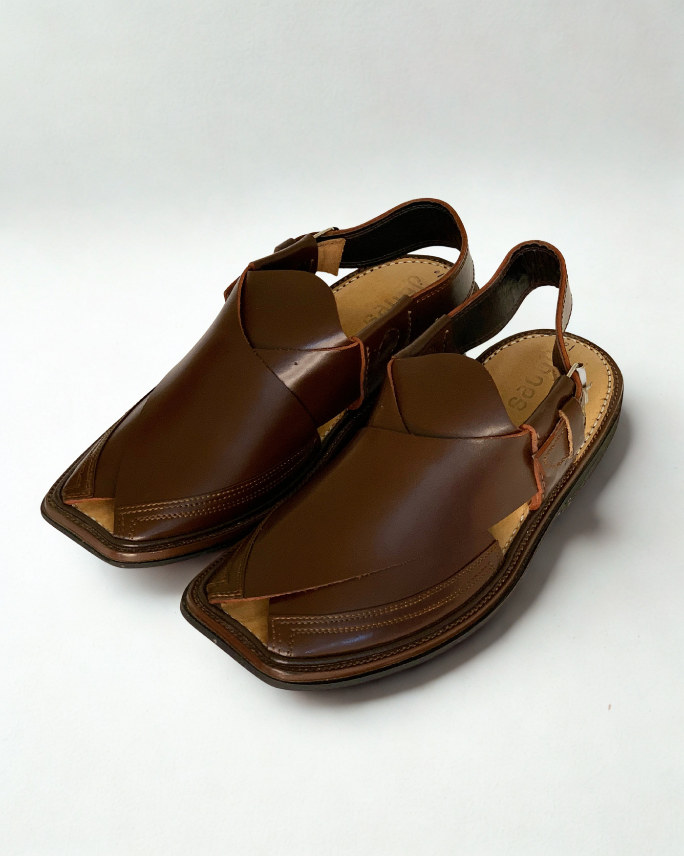 Handmade Leather Peshawari Chappal