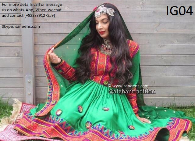 New afghan tradition dress