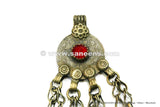 Gold Coin Tassel Chains