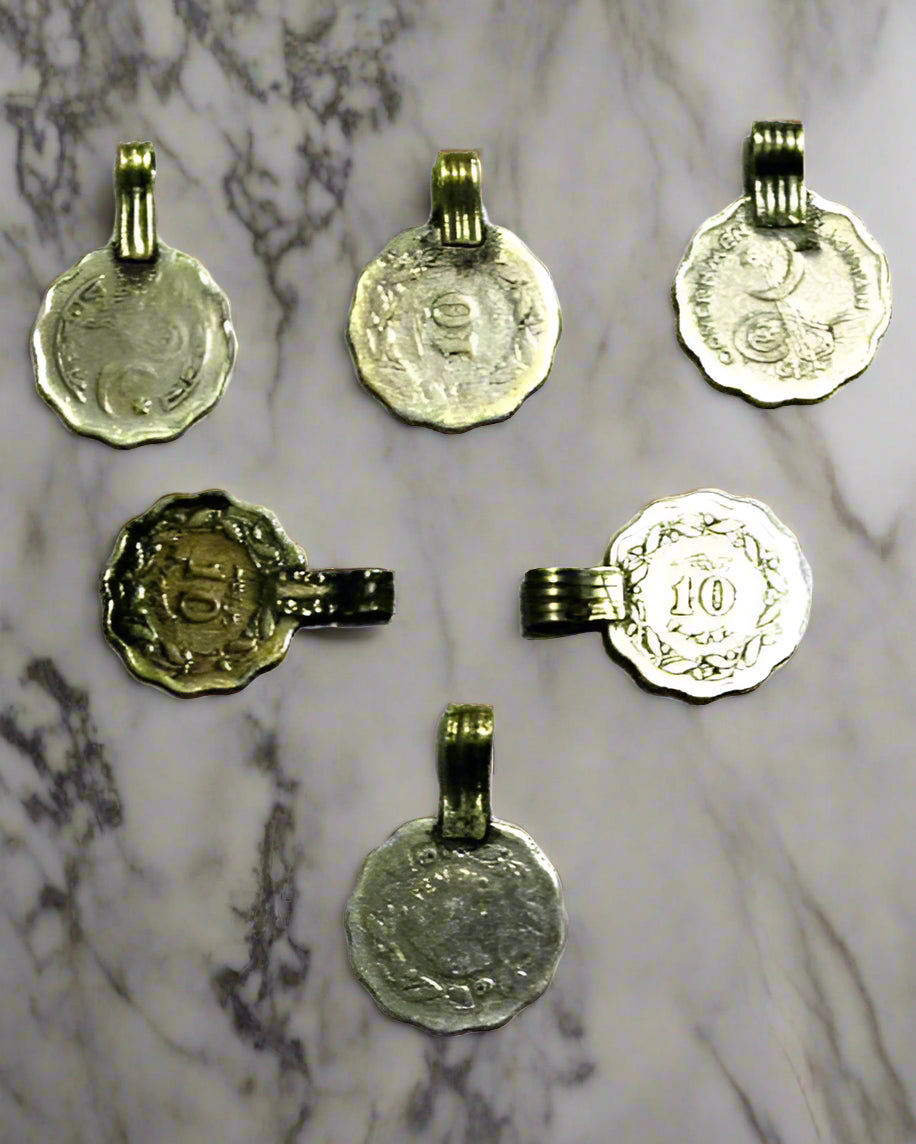 wholesale saneens tribal artwork diy coins for jewellery ornaments