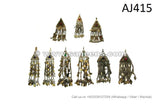 Kuchi Tribal  Dangles Buttons With Chains 1 KG