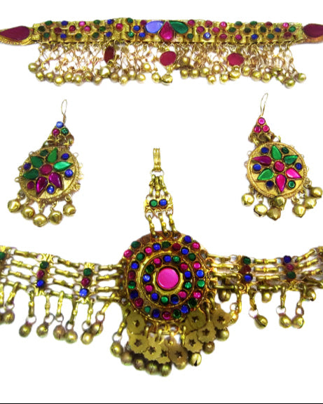 Tribal Afghan Jewelry Set