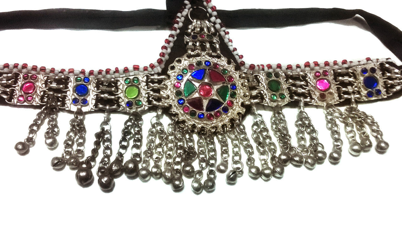persian ladies forehead jewellery