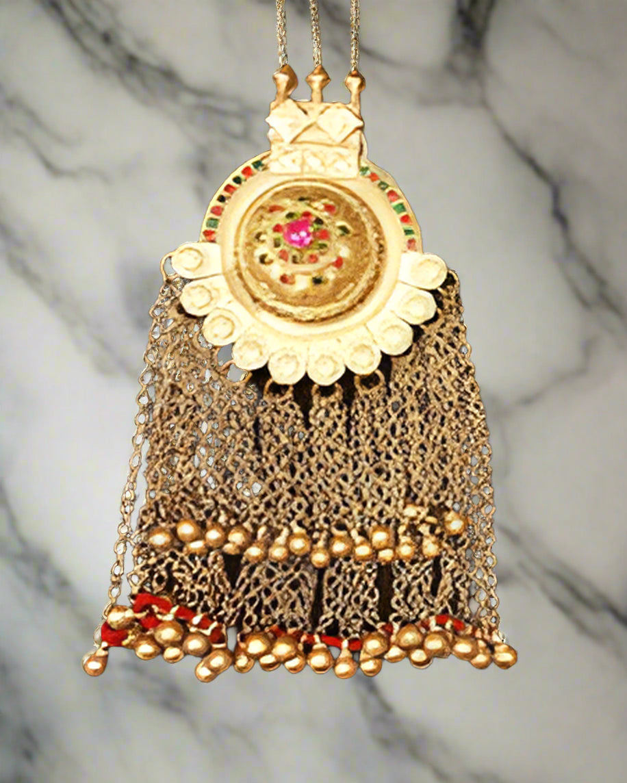 Afghan Jewelry Large Dome Pendant