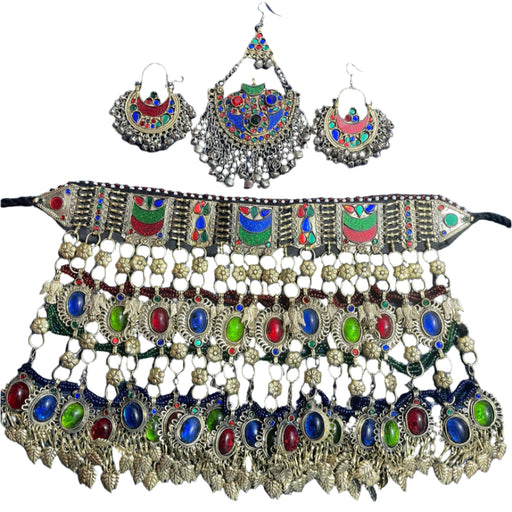 kuchi afghan vintage jewelry set