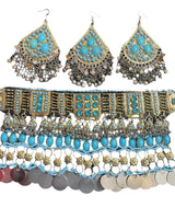 Handmade Jewelry Set Nomad Tribal