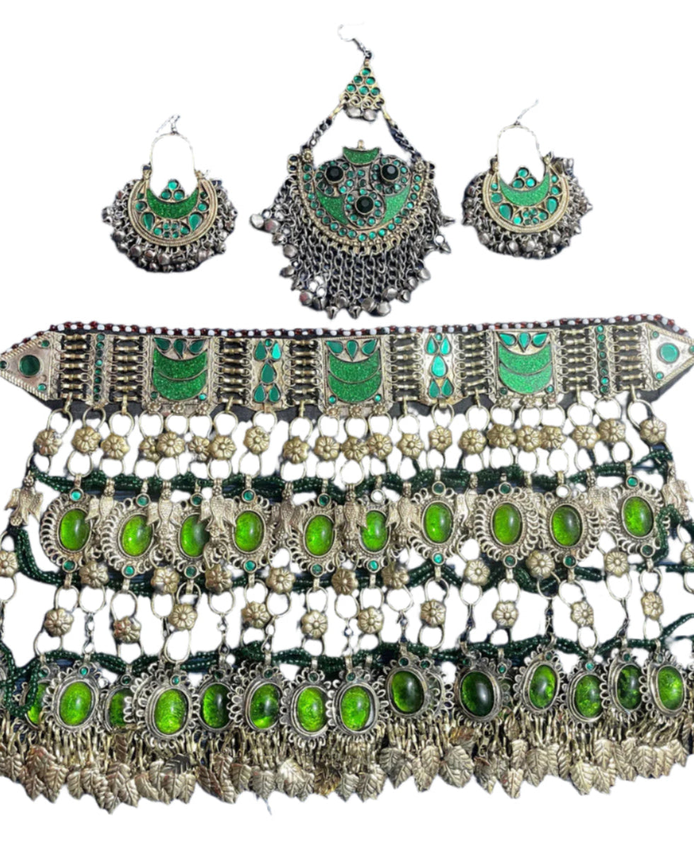 kuchi afghan jewellery set
