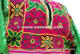 Afghan Women Long Frock Kuchi Fashion Vintage Shirt With Nice Sequin Work