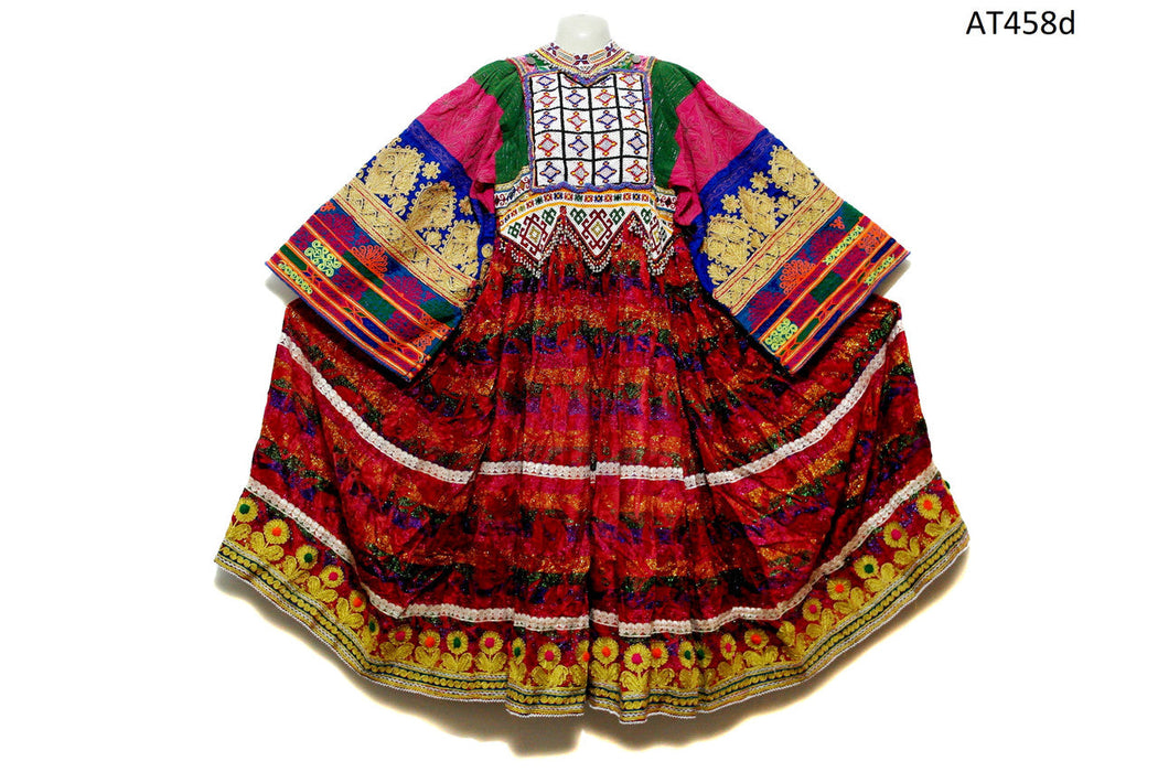 Kuchi Tribal Art Embroidered Dress Afghan Nomad Vintage Costume Online